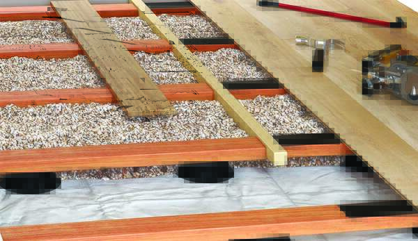 Parquet sur lambourdes — chantier réalisé par West Rénov'