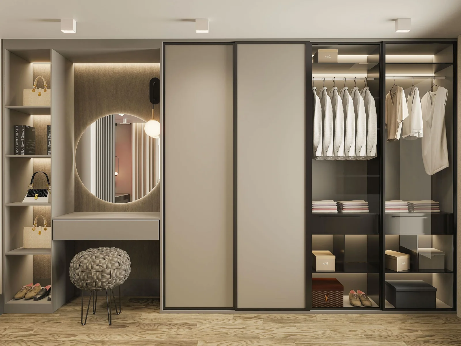 Dressing — chantier réalisé par West Rénov'