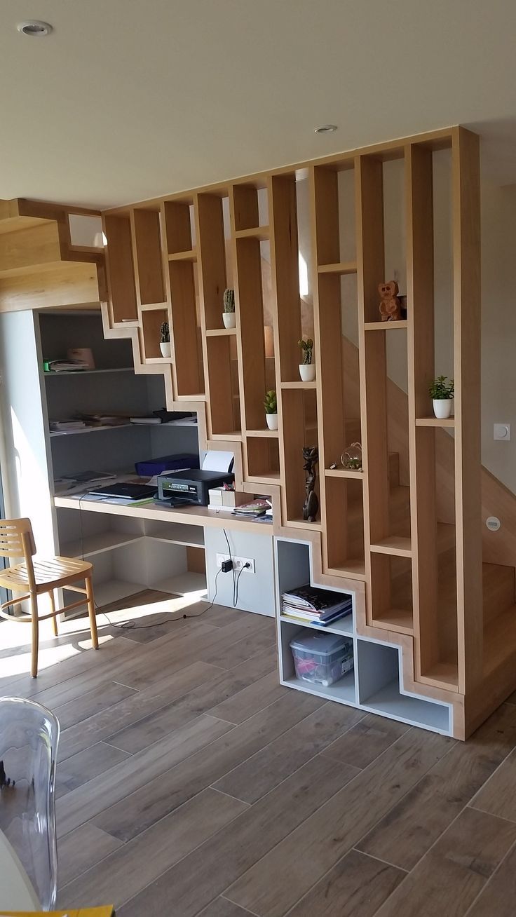 Étagère sur mesure — chantier réalisé par West Rénov'