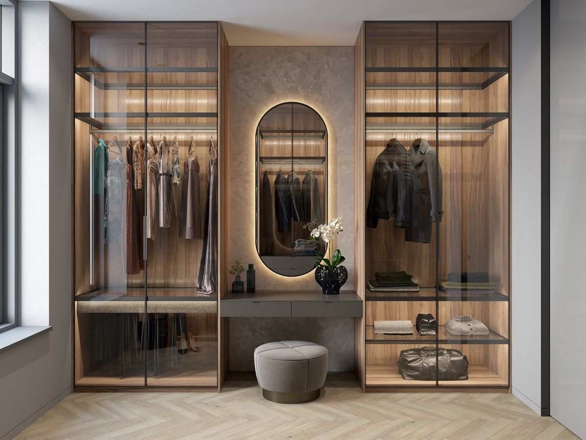 Dressing — chantier réalisé par West Rénov'